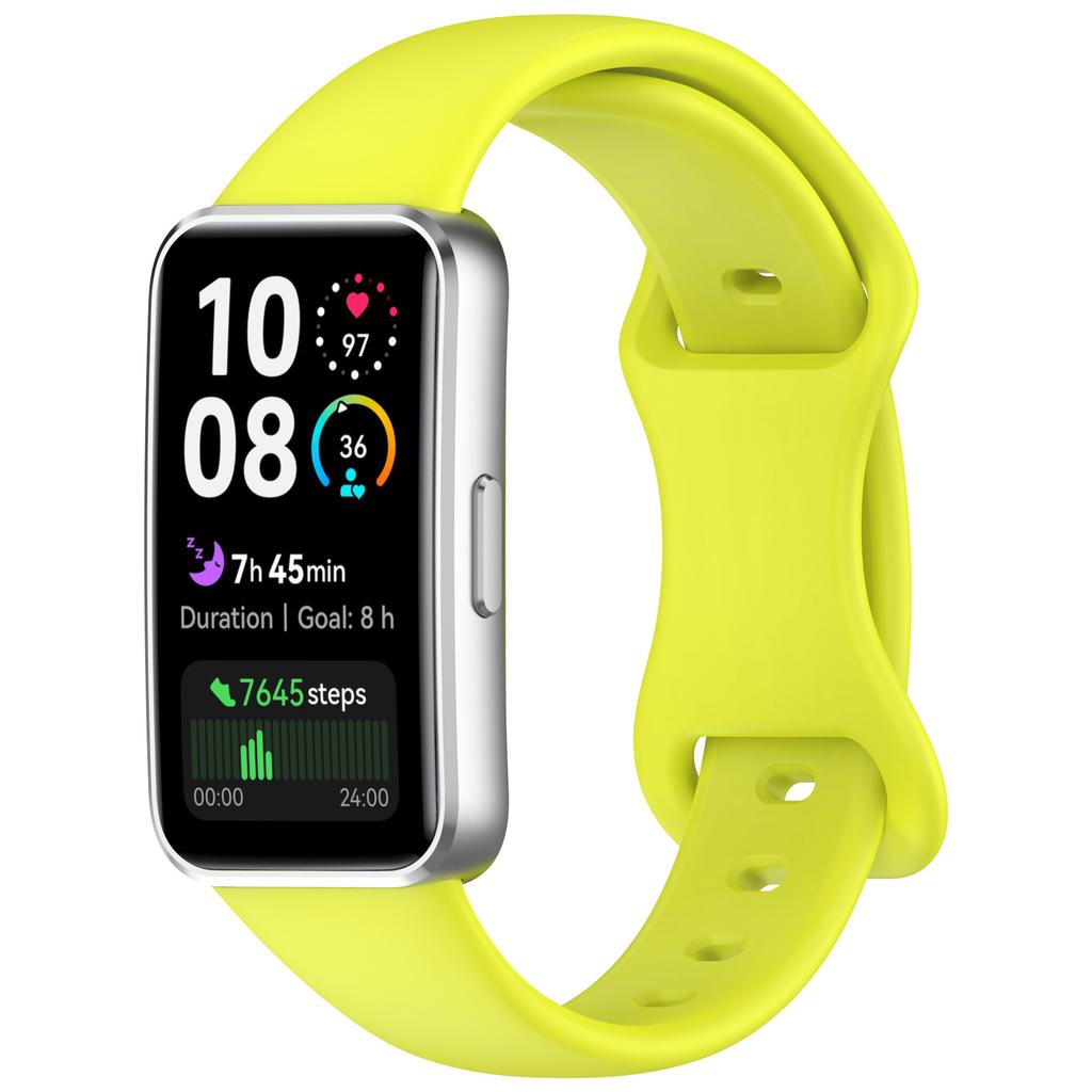 Силиконовые ремешки Для Huawei Band 10/9/9 NFC Аксессуары для ремешка Замена Спортивный браслет pulseira correa для Huawei Bands 8/8NFC