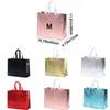 Non-woven Fabric Gift Packing Bag Solid Color Shoe Bag New Shopping Bag