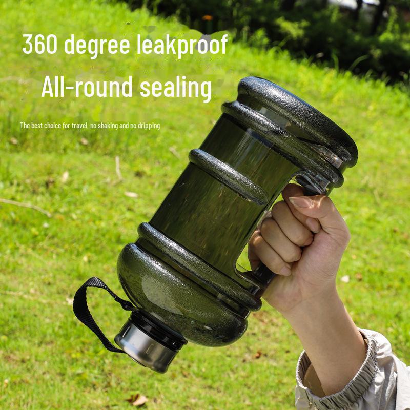 2.2L герметичная портативная бутылка для воды для летнего фитнеса