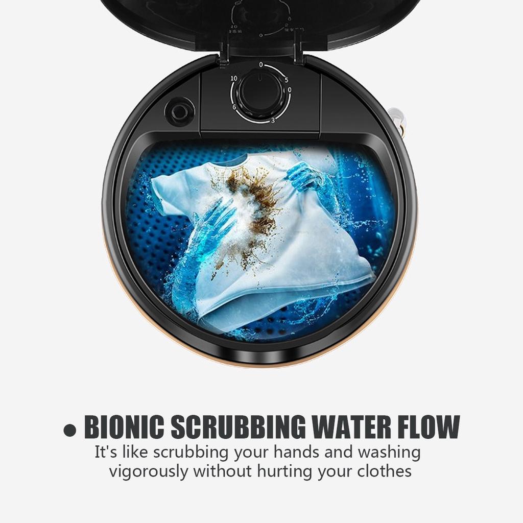8L Мини Стиральная Машина Портативная Мини Ультразвуковая Стиральная Машина Грязная Одежда Турбина Чистка Прачечная Стиральная Машина Путешествия Бизнес