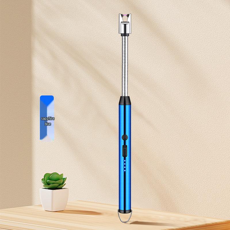 Новая USB-C ветрозащитная дуговая импульсная кухонная зажигалка с перезаряжаемым аккумулятором