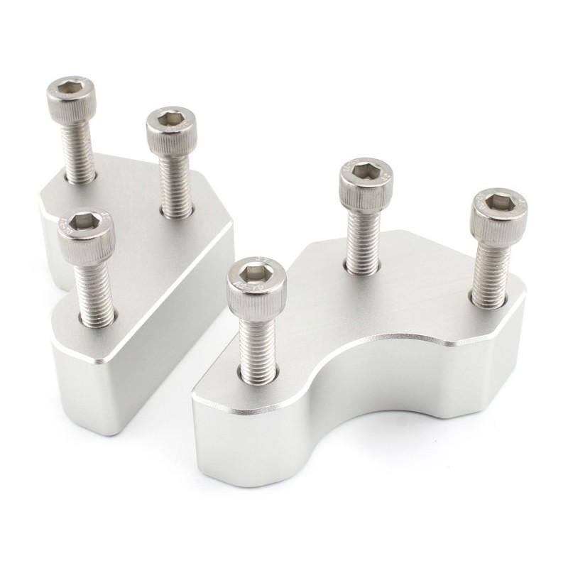 Motorcycle Handlebar Risers Kawasaki GTR1400 2008-2019 Titanium Height Extension Mounting Bracket