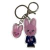 Cartoon Keychain Merchandise, Animal Keychain, Acrylic Bag Jewelry Accessories Key Ring