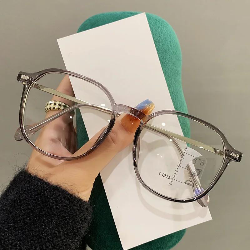 Роскошные прогрессивные мультифокальные очки для пресбиопии, блокирующие синий свет, очки для дальнего зрения, унисекс, очки для чтения с высоким разрешением