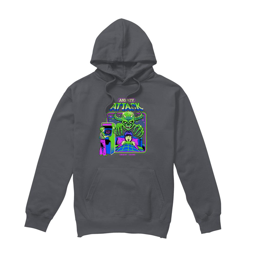 Steven Rhodes Unisex Adult Anxiety Attack Hoodie