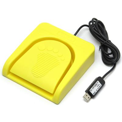Root R Механический USB-педаль-переключатель Вход Совместимый Высокопроизводительный Геймпад/Мультимедиа RI-FP1DXY