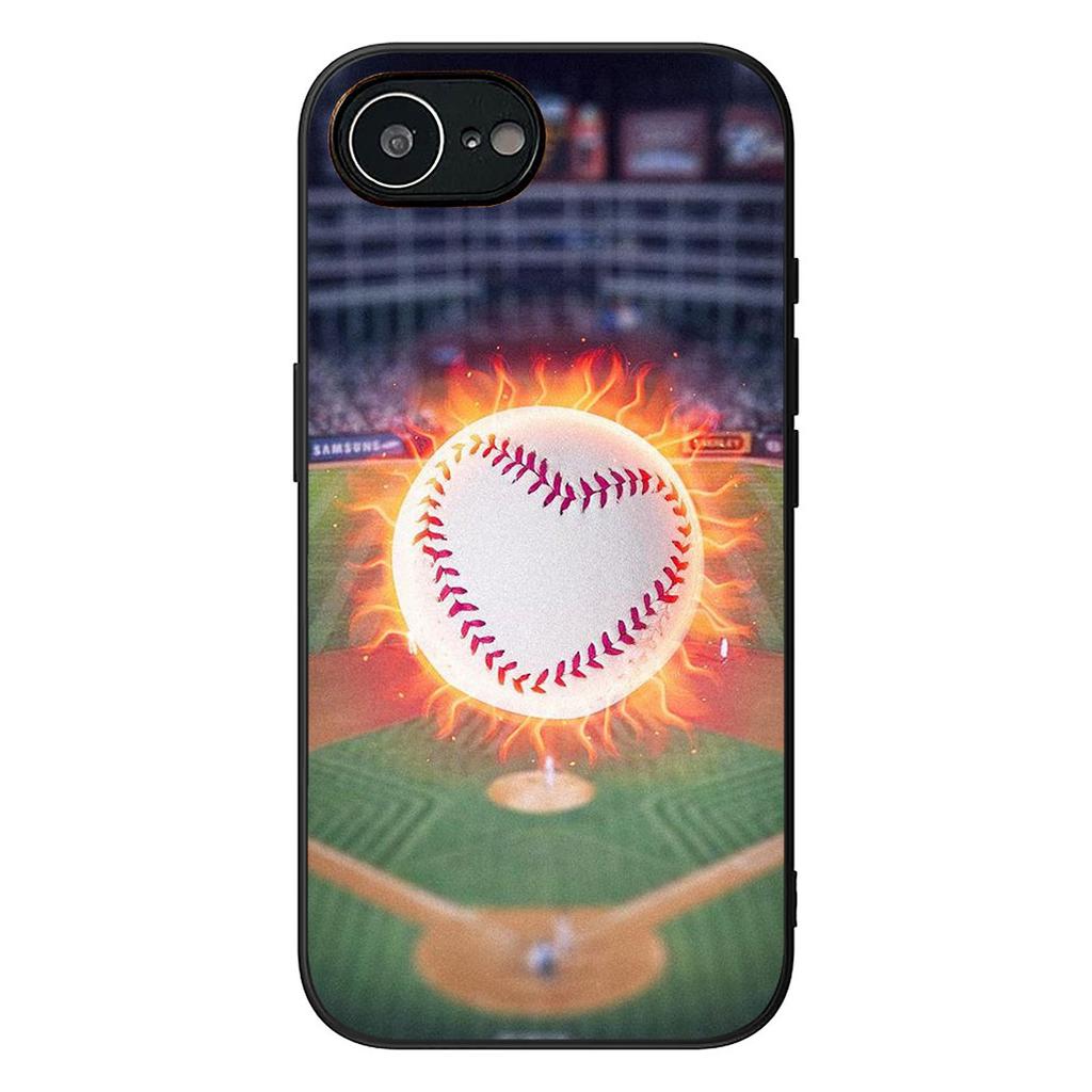 Baseball Game Fan Phone Case for Apple iPhone 16 17 Air 14 15 Pro Max Plus 16+ 16E 14+ ProMax Protective Cover