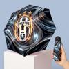 Компактный складной зонт Juventus FC с принтом, 5 сложений, 8 спиц, ветрозащитный, водонепроницаемый, легкий, портативный
