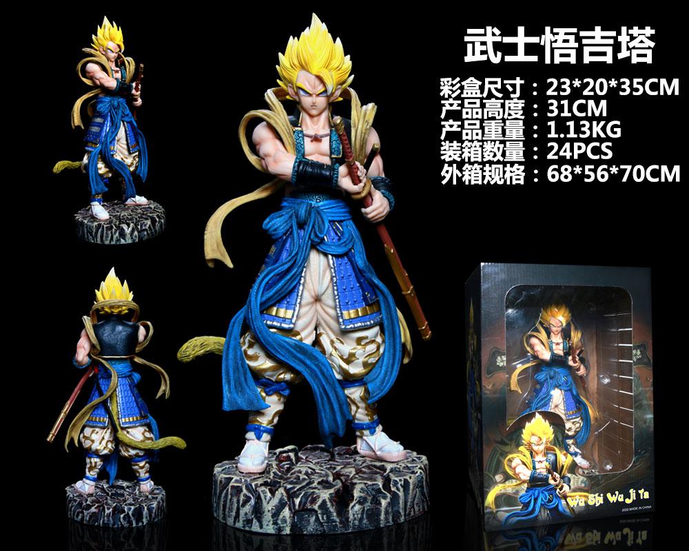 -Новая фигурка ГК Dragon Ball 34 см Самурай Сон Гоку Гохан Веджета Фигурка Супер Сайян Модель Статуя Кукла Игрушки Красивые Подарки