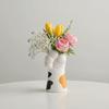 Mini Cat Claw Vase Cartoon Flower Vase Elegant Decorative Vase  Desktop Decoration
