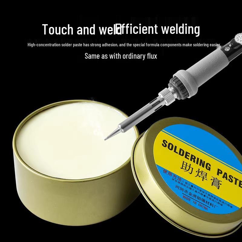 Бескислотный, не содержащий галогенов, не требующий отмывки, сильный желтый канифольный флюс, паяльная паста для легкого лужения и проводимости