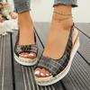Мода Летние новые модные и повседневные сандалии большого размера, легкие и прочные, с ремешком на одно плечо и с открытым носком