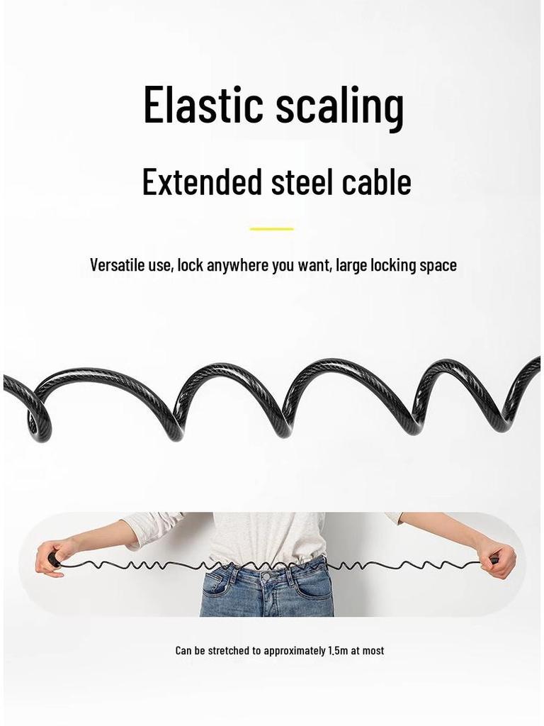 Противоугонная дорожная цепь-замок для багажа в европейских поездах