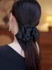 2024 Peony Feather Tassel Hairpin: Fluffy Hair Volume Boost Shark Clip