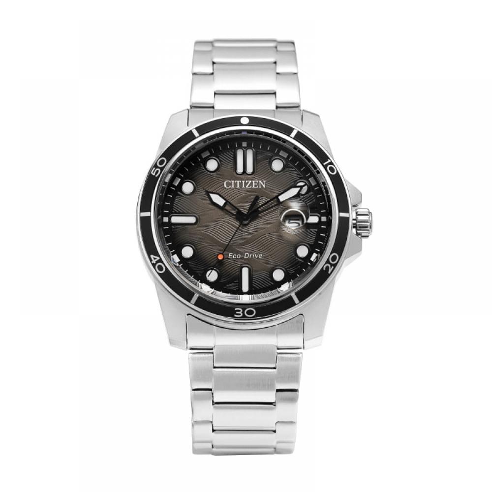 Citizen Aw1816 89e Мужские металлические часы для дайвинга