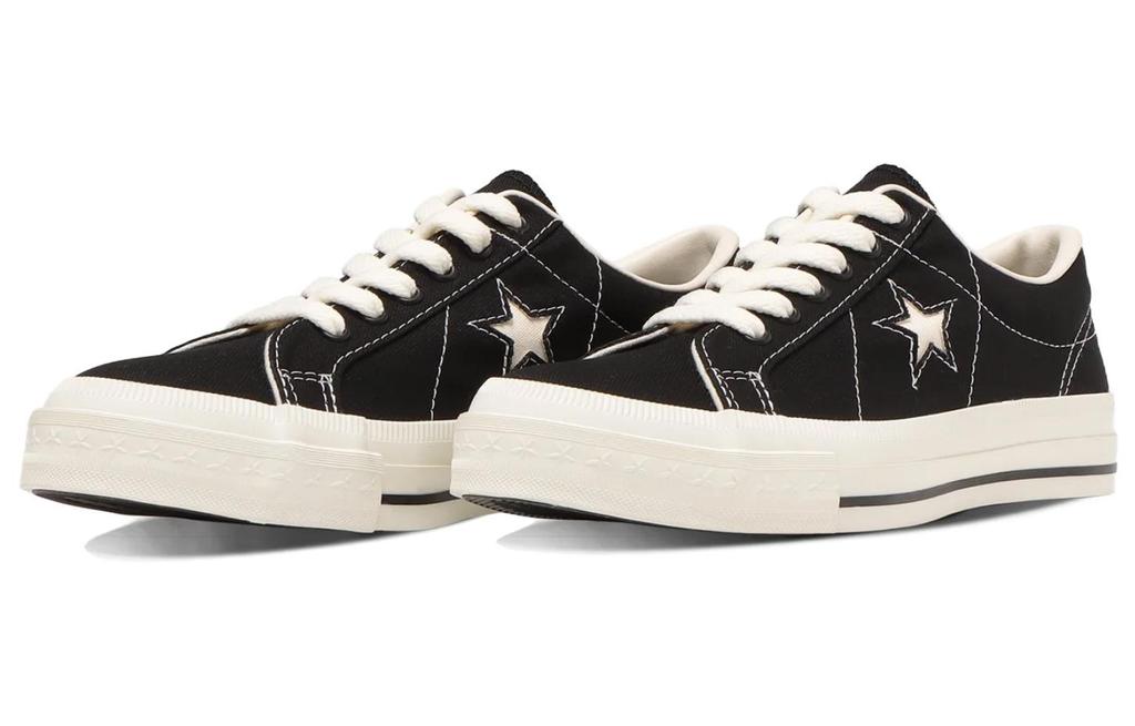 Converse One Star Сделано в Японии Винтажный Холст Черный 35200520