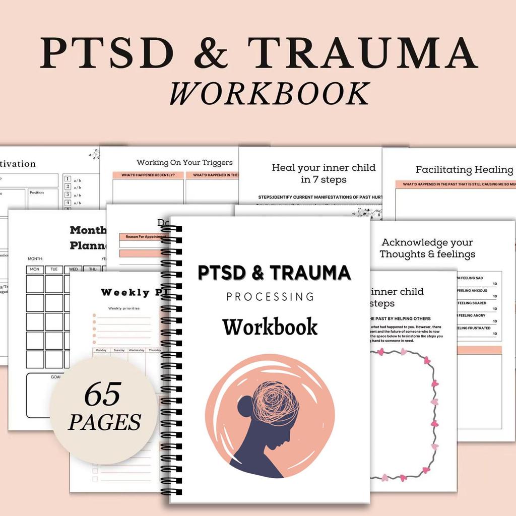 PTSD & Trauma Processing Workbook: A Guide to Healing