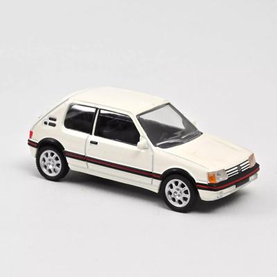 Масштабная модель Norev Peugeot 205 GTI 1988 Белый NOREV 205 GTI Литая машина 1/54 Jet-Car [Б/У]