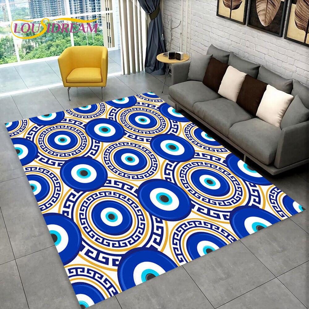 Коврик Nazar Evil Eye Tree of Life, ковер для дома, гостиной, спальни, дивана, коврик для кухни, декор для кухни, нескользящий напольный коврик для детских игр