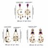 Minority Design Dangle Earring Medieval Style Crystal Earrings Cute Sun&Moon Earrings  Party