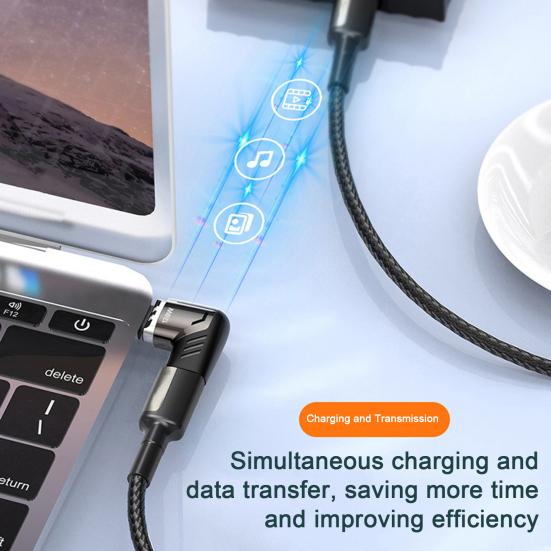 Type-C Magnetic Adapter 6A PD120W Alloy Quick Charge Aluminum To USB C Converter Type-C Computer Accessories