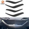 Car Inner Door Handle Pull Panel Cover Trims Black for BMW X1 E84 2009 2010 2011 2012 2013 2014 2015 Accessories Interior Parts