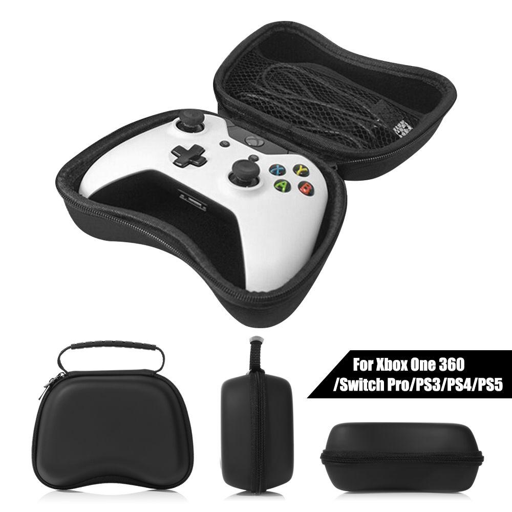 Portable Game Controller Zipper EVA Protective Cover Shockproof Pouch Hard Gamepad Case Storage Box