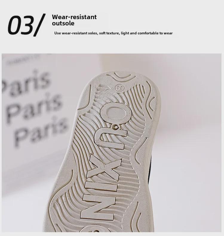 2025 Летние модные сетчатые белые женские тапочки с мягкой подошвой и дышащими свойствами - Новый стиль 6681