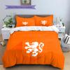 KNVB Pattern Bedding Quilt Set  Home Decoration  Gift (1 * duvet cover + 2 * pillowcase  without core)