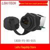 M20 RJ45 Waterproof Network Cable Connector, Panel Mount 90° Upward Port, New Energy.