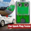 Автомобильный тестер свечей зажигания с регулируемым двухконтактным гнездом для большинства 12-вольтовых бензиновых автомобилей