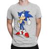 sSonic Classic Funny Graphic 100 Cotton TShirt sSonic the Hedgehog Tees Tops For Unisex