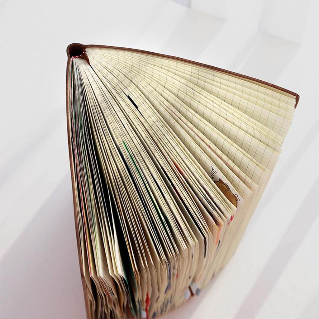 Записная книжка из кожи формата А5, страницы в сетку, дневник студента, журнал путешествий, книга записей встреч, персонализированный блокнот, 132 листа, 264 страницы