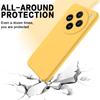 For Vivo X100 5G Phone Case Liquid Silicone Protective Cover with Strap