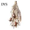 Bohemian Witchcraft Hanging Ornaments Witch Door Bell Decoration, Boho Sun Catchers, Retro Wind Chime, Pentagram Star Moon Decorative Tassel Pendants