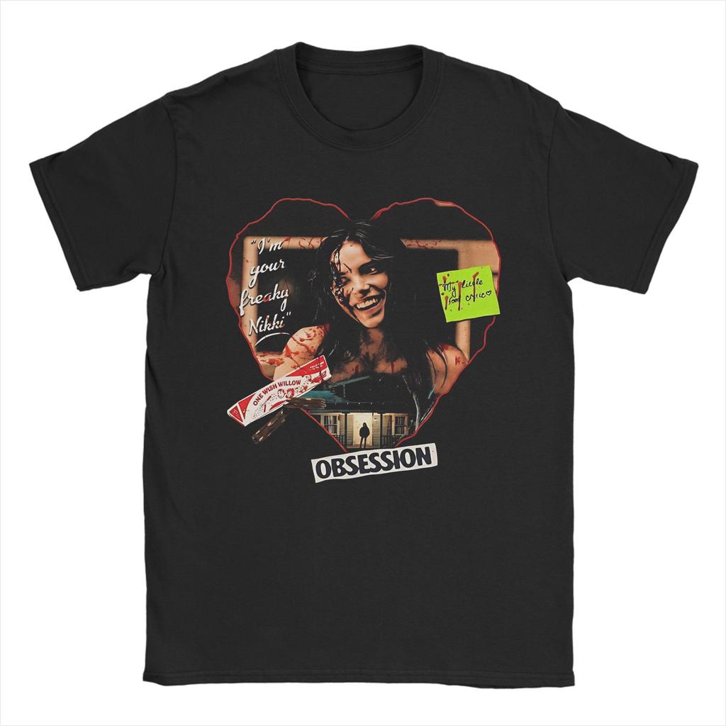 Unisex Unisexs Obsession Movie T Shirts Nikki 100 Cotton Clothing Creative Short Sleeve O Neck Tees Gift Idea Tshirts