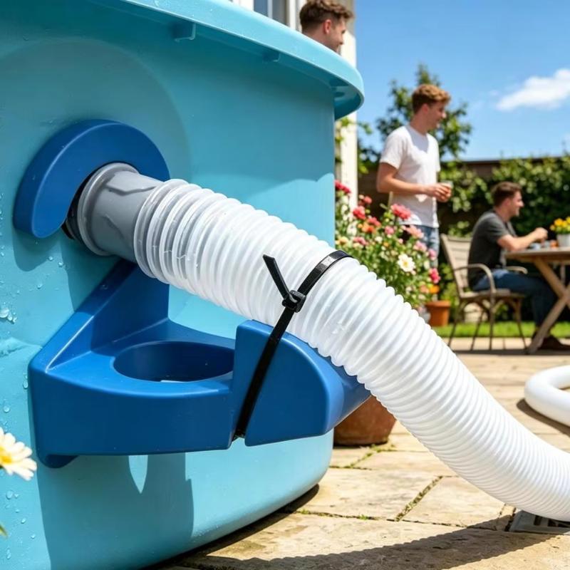 Pool Pipe Holders Easy To Clean Non-slip Leak Proof Tube Hangers for Indoor Outdoor Garden Pool Maintenance