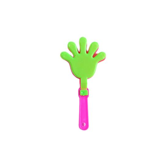 10Pcs Mini Plastic Hand Clapper Toy Pocket Colorful Hand Clapper for Kids & Adults Clapping Hands Party