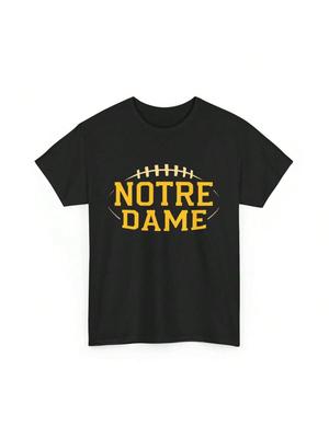 Notre Dame IN Ретро Смешная Футболка Индиана