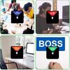 Office Privacy Sign,Do Not Disturb/Please Knock/Out of Office/in a Meeting Sign, Non-Scratch Magnetic Privacy Door Indicator That Lets Others Know
