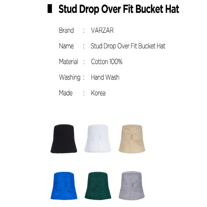 Панама-ведро с заклепками Varzar, шляпа BTS, 6 цветов