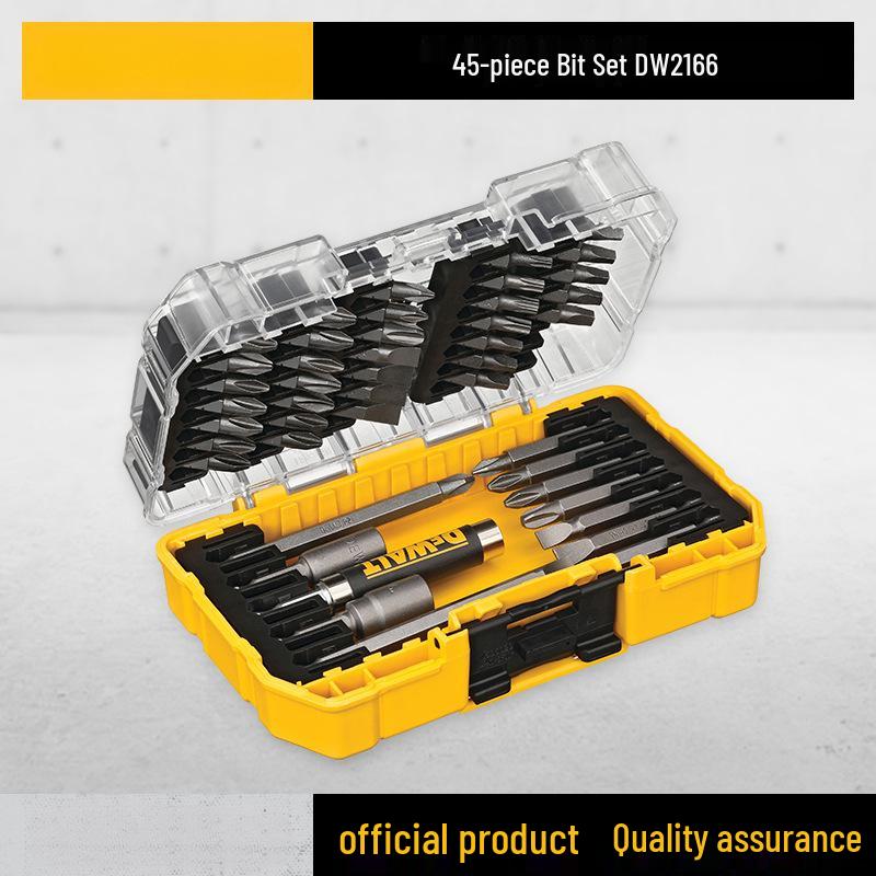 Набор бит для электрической отвертки - Сильно магнитные, Нескользящие, Высокая твердость, Крестовые (Phillips), Шестигранные (Hex), Torx, Вольфрамовая сталь.