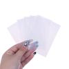 50Pcs Korea Card Sleeves Photocard Holographic Protector Film Album Binder Pocket Page Protector