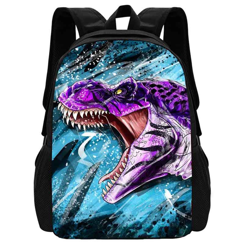 Mochila Dinosaur школьный рюкзак для детей, школьные сумки для мальчиков, легкий прочный детский рюкзак с мультяшными принтами животных