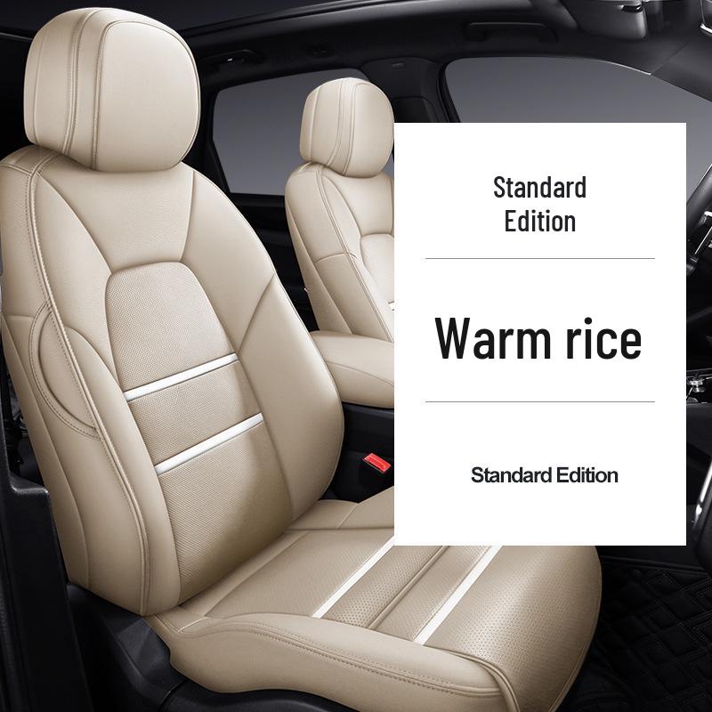 Кожаные чехлы на сиденья Mercedes-Benz C/E/GLC/A-Class – Полный охват, Всесезонная подушка