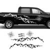 Наклейки на борт пикапа Графика 4x4 Горы Виниловые наклейки Для Ford F-150 Toyota Hilux Dodge RAM 1500 Isuzu Dmax GMC Sierra Canyon