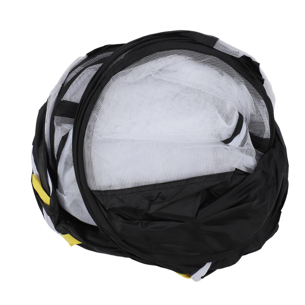 Складная игровая палатка для питомцев, портативная, дышащая, со стенкой из прозрачной сетки, самораскладывающийся манеж для мелких животных, для курицы, кошки, собаки