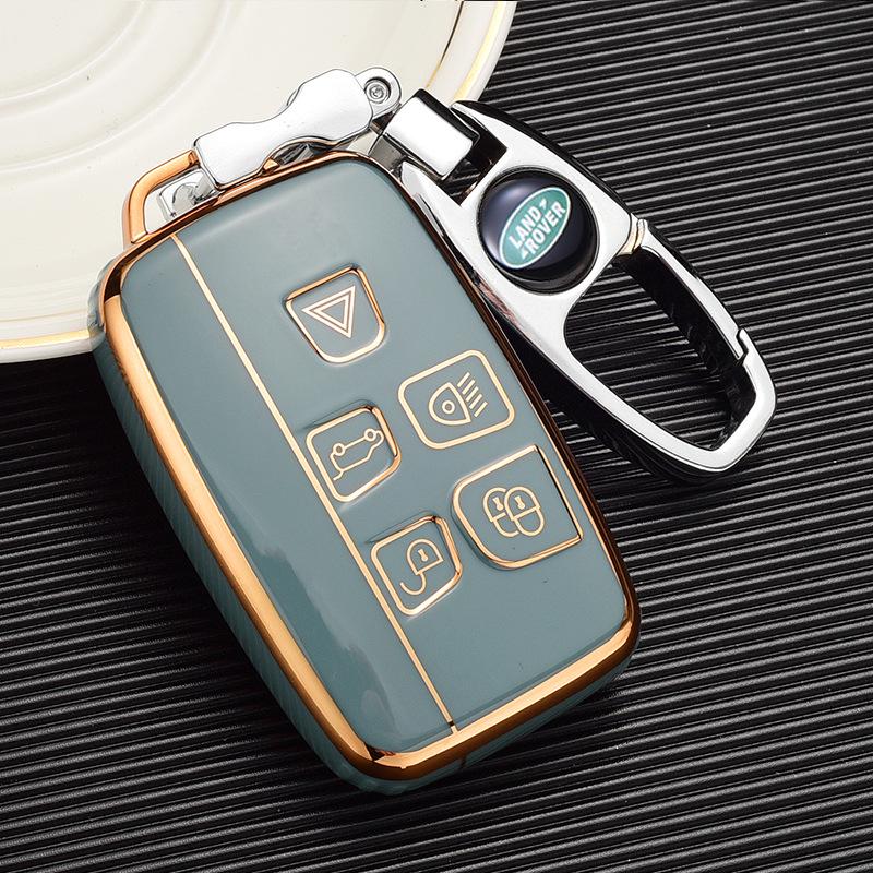 Land Rover Key Case: Compatible with Range Rover Evoque, Velar, Defender, Discovery Sport, Freelander - Unisex Car Shell Bag