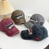 Хип-хоп панк бейсболка для мужчин женщин модная с надписями ретро выстиранная хлопковая снэпбек кепка с козырьком от солнца папина кепка тракер уличная одежда