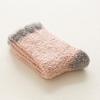 5 Pairs Winter Socks Thick Microfiber Mixed Colors Mid-tube US 6-10 Anti-slip High Elasticity Keep Warm Fluffy Sleep Socks
